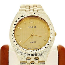 Load image into Gallery viewer, 10k Gold Geneve Wrist Watch 8-8.5&quot; - ErikRayo.com
