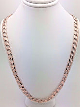 Load image into Gallery viewer, 10k Rose Gold Cuban Chain Necklace - Jewelry Store by Erik Rayo
