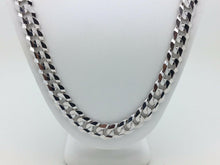 Load image into Gallery viewer, 10k White Gold Cuban Chain Necklaces - Jewelry Store by Erik Rayo

