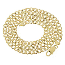 Load image into Gallery viewer, 10k Yellow Gold Cuban Yellow Pave Link Chain Necklace - Jewelry Store by Erik Rayo
