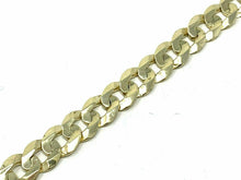 Load image into Gallery viewer, 10k Yellow Gold Flat Cuban Curb Link Chain Bracelet 7&quot; - Jewelry Store by Erik Rayo
