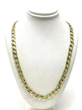 Load image into Gallery viewer, 10k Yellow Gold Solid Flat Cuban Link Chain Necklace 20&quot; - Jewelry Store by Erik Rayo
