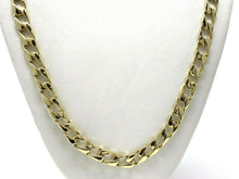 Load image into Gallery viewer, 10k Yellow Gold Solid Flat Cuban Link Chain Necklace 20&quot; - Jewelry Store by Erik Rayo
