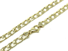 Load image into Gallery viewer, 10k Yellow Gold Solid Flat Cuban Link Chain Necklace 20 inch - Jewelry Store by Erik Rayo
