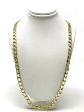 Load image into Gallery viewer, 10k Yellow Gold Solid Flat Cuban Link Chain Necklace 22&quot; - Jewelry Store by Erik Rayo
