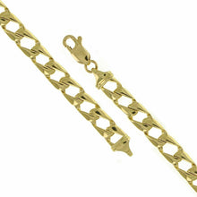Load image into Gallery viewer, 10k Yellow Gold Solid Flat Cuban Link Chain Necklace 22 inch - Jewelry Store by Erik Rayo
