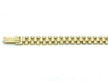 Load image into Gallery viewer, 10k Yellow Gold Watch Link Chain Bracelet Adjustable 8.5&quot;-9&quot; 8.5mm 23 grams - Jewelry Store by Erik Rayo
