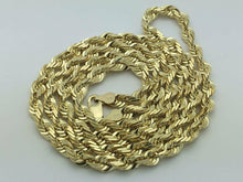 Load image into Gallery viewer, 14K Gold Diamond Cut Rope Chains Necklaces - Jewelry Store by Erik Rayo
