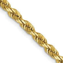 Load image into Gallery viewer, 14K Gold Diamond Cut Rope Chains Necklaces - Jewelry Store by Erik Rayo
