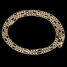 Load image into Gallery viewer, 14k Gold Figaro Chains - Jewelry Store by Erik Rayo
