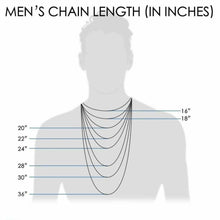 Load image into Gallery viewer, 14k Rope Figaro Chain Necklace 4mm 24 inches - Jewelry Store by Erik Rayo
