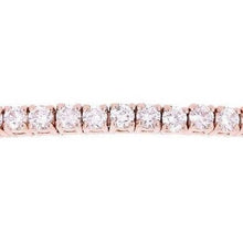 Load image into Gallery viewer, 14k Rose Gold 0.9ctw 1.7mm Diamond Bangle Bracelet 7&quot; for Men and Women - Jewelry Store by Erik Rayo
