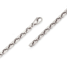 Load image into Gallery viewer, 14k White Gold Handmade Fashion Link Bracelet 9&quot; for Men and Women - ErikRayo.com
