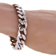 Load image into Gallery viewer, 14k White Gold Miami Cuban Link Chain Bracelet 8.5&quot; for Men - Jewelry Store by Erik Rayo
