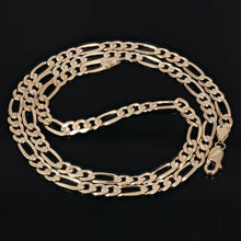 Load image into Gallery viewer, 14k Yellow Gold Figaro Chain Necklace 22&quot; - Jewelry Store by Erik Rayo
