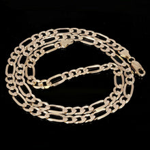 Load image into Gallery viewer, 14k Yellow Gold Figaro Chain Necklace 24 inches - Jewelry Store by Erik Rayo
