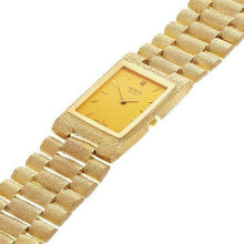 Load image into Gallery viewer, 14k Yellow Gold Solid Watch Band Geneve w/ Diamond 7.5-8&quot; - Jewelry Store by Erik Rayo

