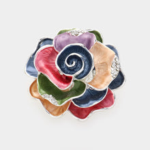 Load image into Gallery viewer, Rose Magnetic Brooch
