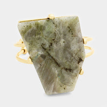 Load image into Gallery viewer, Gray Geo Marble Cuff Bracelet
