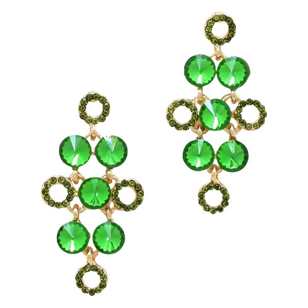 Green Whimsi-bubble Earrings