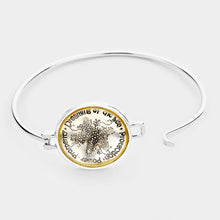 Load image into Gallery viewer, Silver Metal Bubble Starfish Hook Bracelet
