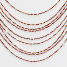 Load image into Gallery viewer, Gold Seed Bead Layered Necklace
