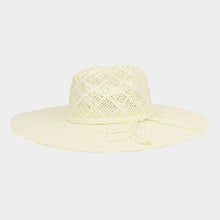 Load image into Gallery viewer, Woven Straw Panama Hat
