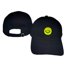 Load image into Gallery viewer, Smile Accented Solid Baseball Cap
