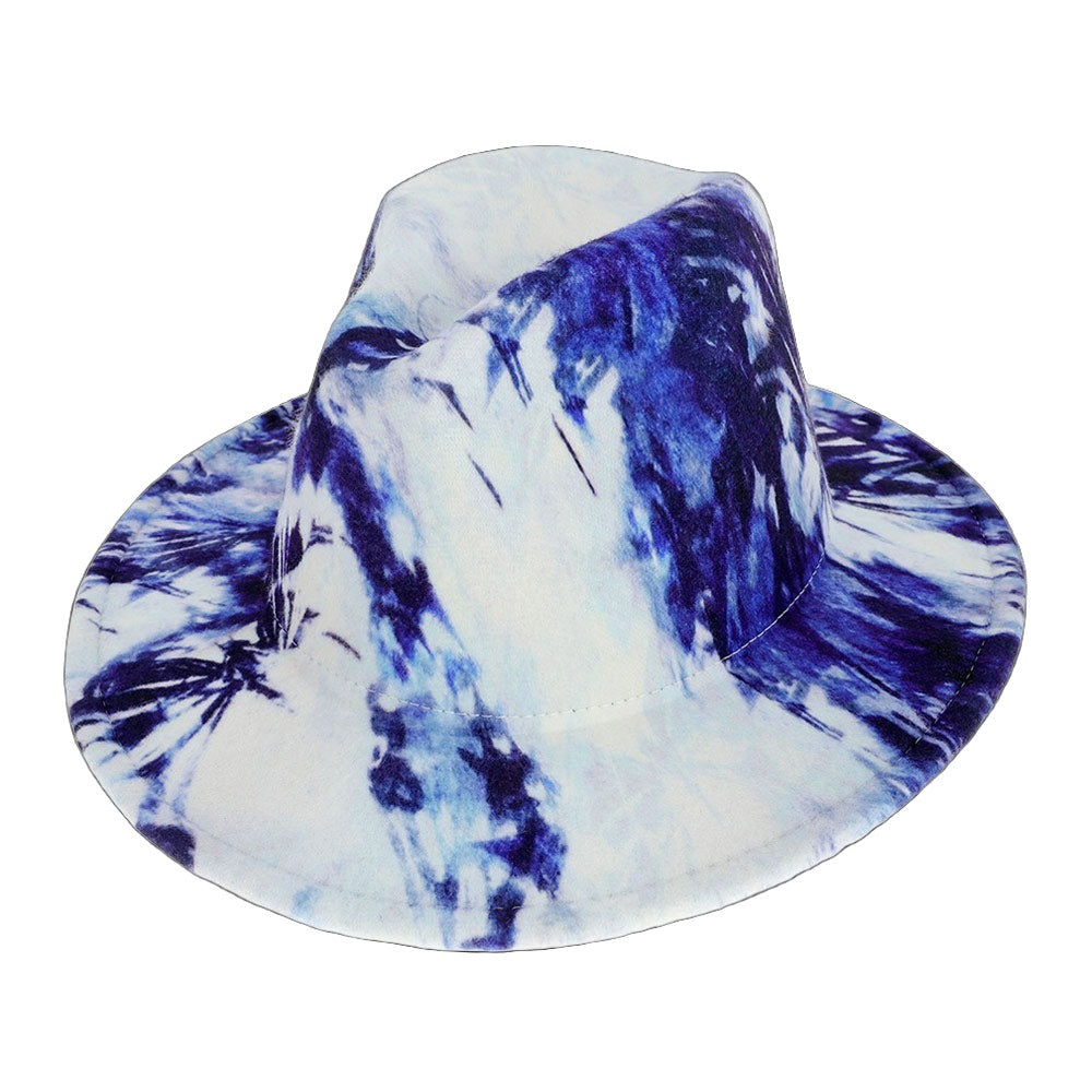 Abstract Patterned Panama Hat