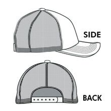 Load image into Gallery viewer, Whiskey and Country Music Message Mesh Back Baseball Cap
