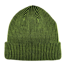 Load image into Gallery viewer, Woven Two Tone Beanie Hat
