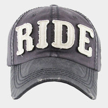 Load image into Gallery viewer, Ride Message Vintage Baseball Cap
