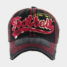 Load image into Gallery viewer, Football USA Message Vintage Baseball Cap

