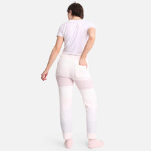 Load image into Gallery viewer, Pink Color Block Soft Loungewear Pants
