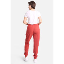 Load image into Gallery viewer, Rust Solid Front Pockets Loungewear Drawstring Jogger Pants
