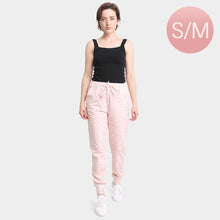 Load image into Gallery viewer, Pink Leopard Patterned Loungewear Pants
