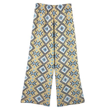 Load image into Gallery viewer, Yellow Geometric Print Pants
