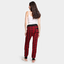 Load image into Gallery viewer, Red Buffalo Check with String Soft Loungewear Pants
