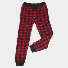 Load image into Gallery viewer, Red Buffalo Check with String Soft Loungewear Pants
