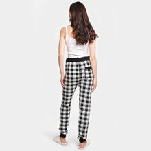 Load image into Gallery viewer, White Buffalo Check with String Soft Loungewear Pants
