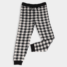 Load image into Gallery viewer, White Buffalo Check with String Soft Loungewear Pants
