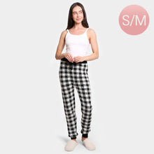 Load image into Gallery viewer, White Buffalo Check with String Soft Loungewear Pants
