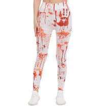 Load image into Gallery viewer, Red Bloody Leggings
