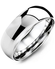Load image into Gallery viewer, Mens Wedding Band Rings for Men Wedding Rings for Womens / Mens Rings 6mm Silver Polished Classic
