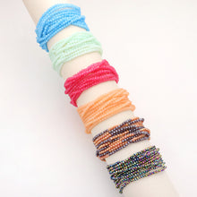 Load image into Gallery viewer, 10PCS - Faceted Beaded Multi Layered Stretch Bracelets
