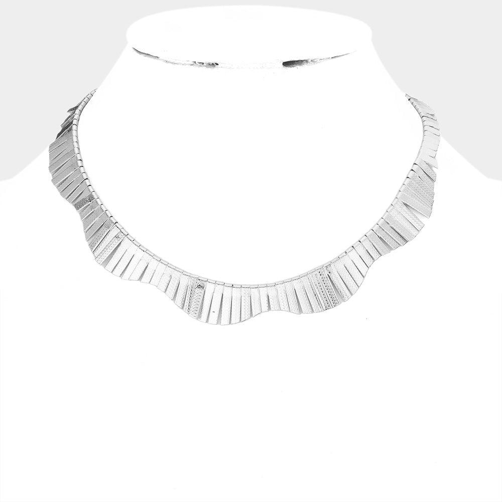 Metal Collar Necklace