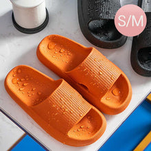 Load image into Gallery viewer, Orange Solid Soft Sole Slippers
