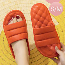 Load image into Gallery viewer, Orange Solid Soft Sole Slippers
