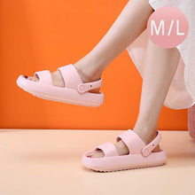 Load image into Gallery viewer, Pink Solid Soft Sole Sandals / Slippers
