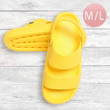 Load image into Gallery viewer, Yellow Solid Soft Sole Sandals / Slippers
